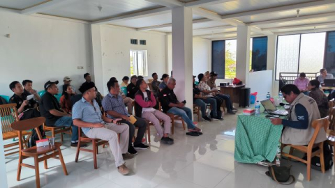Rapat Penguatan Kapasitas Panwascam pada Tahapan Pemutakhiran dan Penyusunan Daftar Pemilih untuk Pemilihan Serentak Tahun 2024 